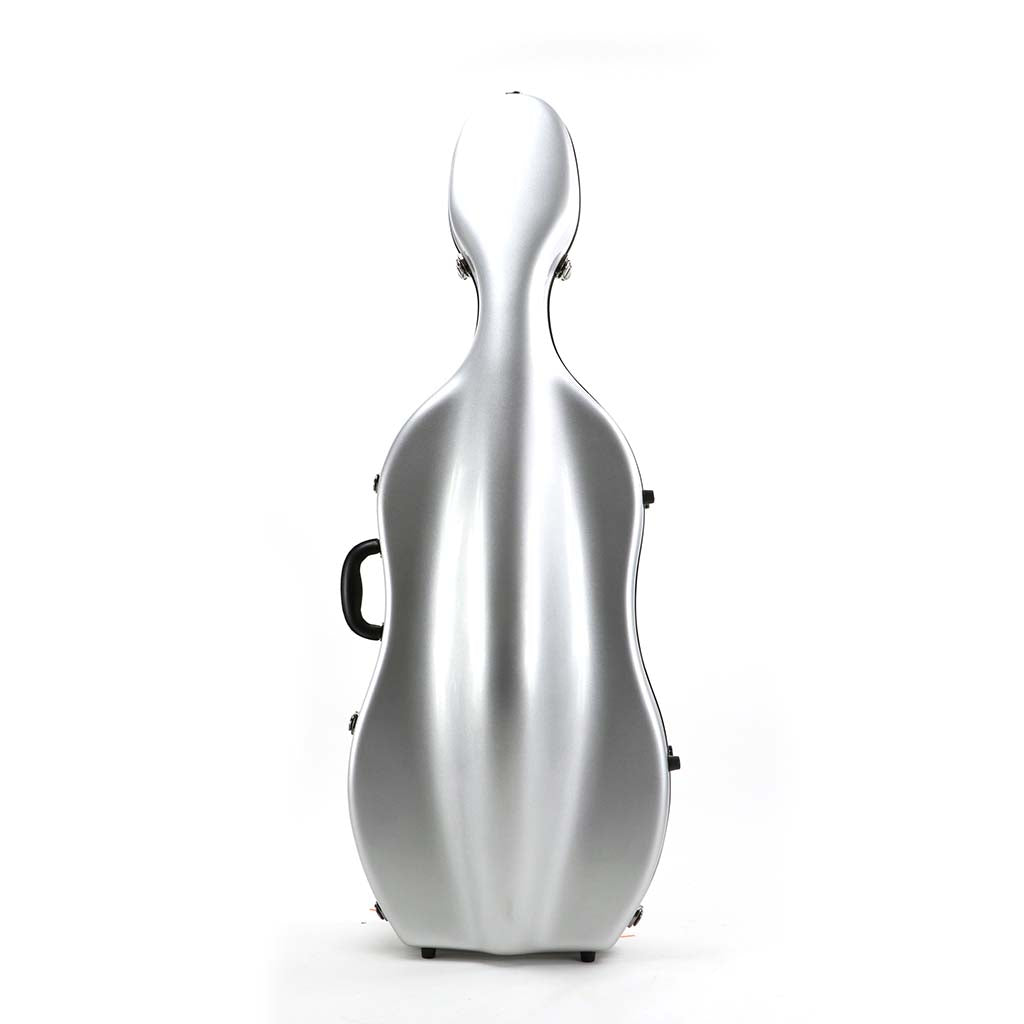 Koffer für Cello Modell CE-133-S in Silber / Blau