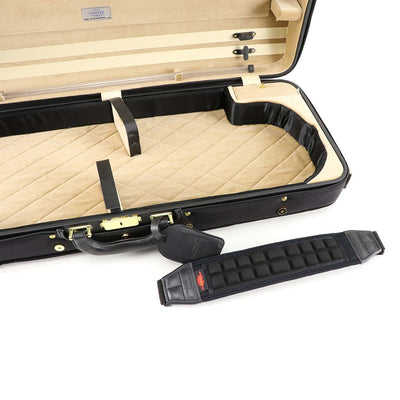 Koffer für Violine Modell JW-3030-CS-019 in Schwarz / Sand
